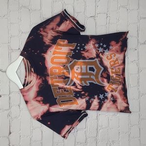 Detroit Tigers Crop Tee